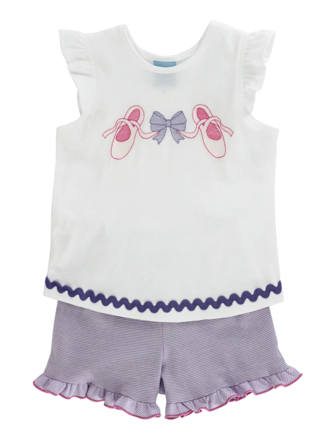 Bows & Ballet Shorts Set