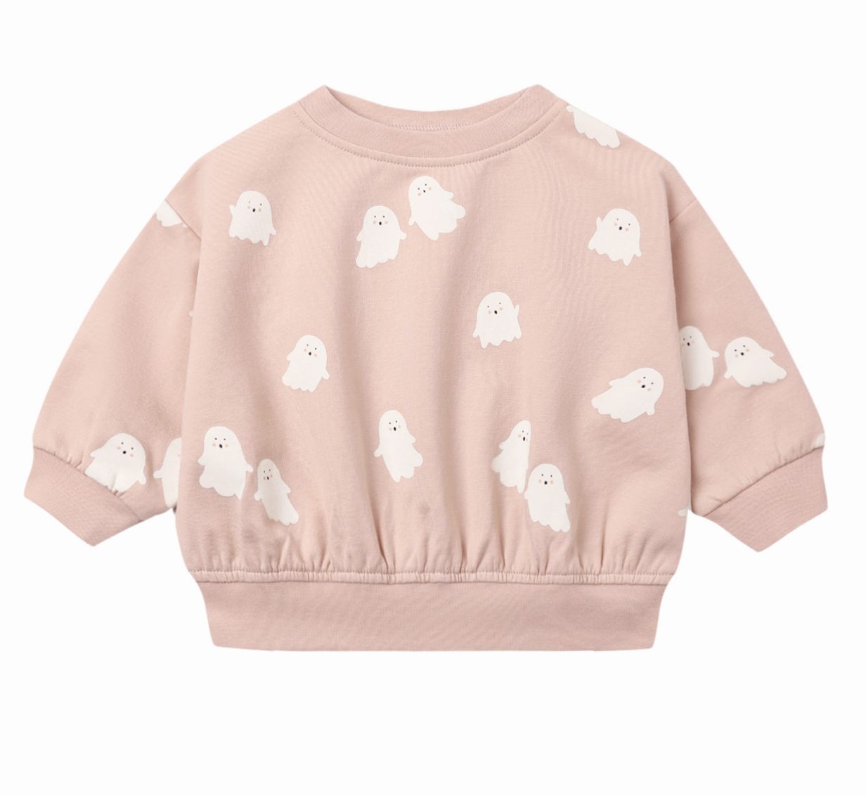 Relaxed Fleece Sweatshirt - Sweet Ghost