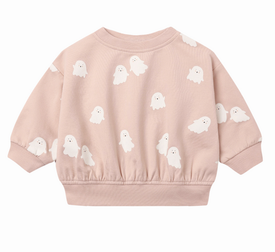 Relaxed Fleece Sweatshirt - Sweet Ghost