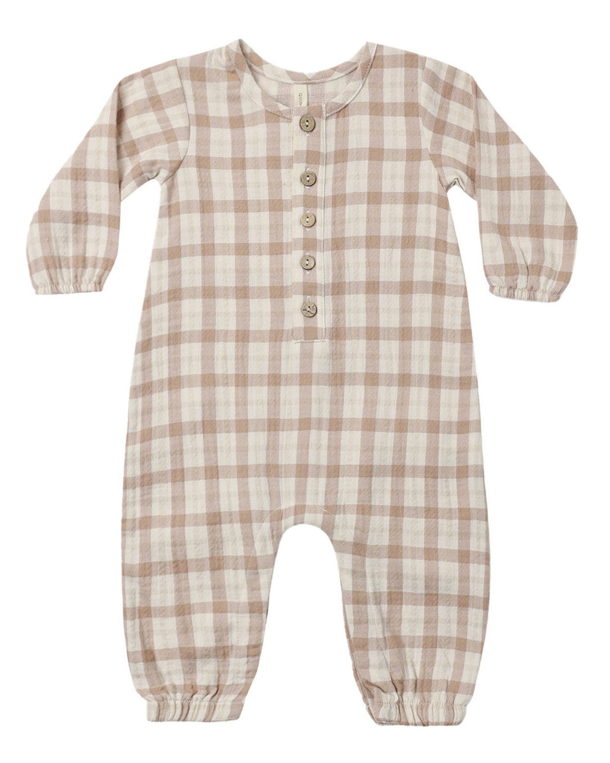 Woven Jumpsuit Rustic Plaid