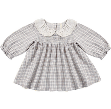 Callie Dress Blue Gingham