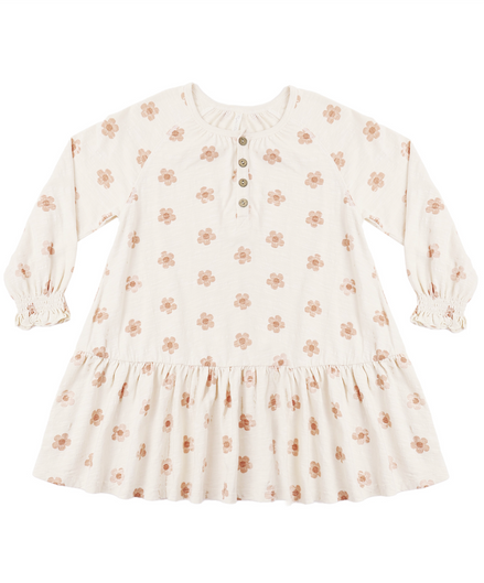 Swing Dress Pink Daisies