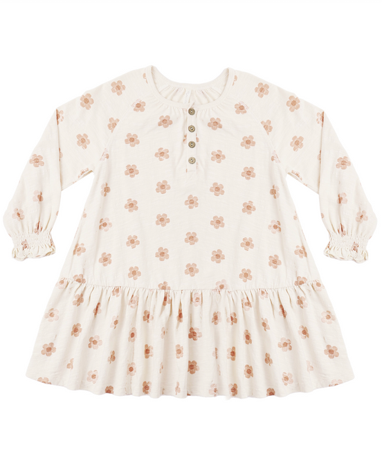 Swing Dress Pink Daisies