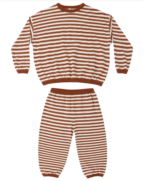 Relaxed Set Brick Stripe