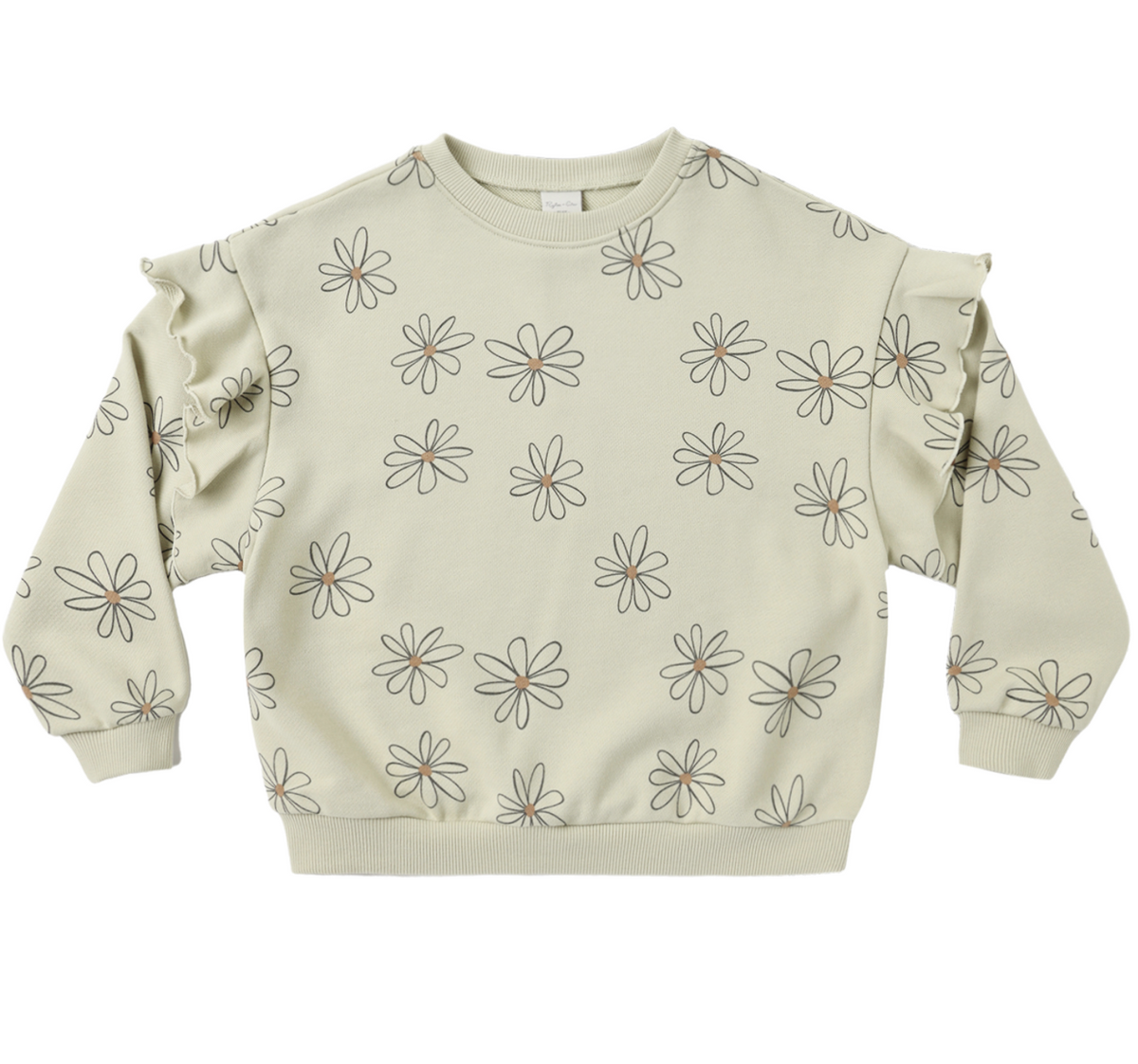 Ruffle Sweatshirt Big Daisy