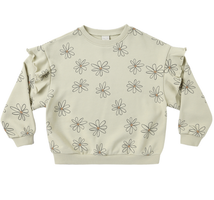 Ruffle Sweatshirt Big Daisy