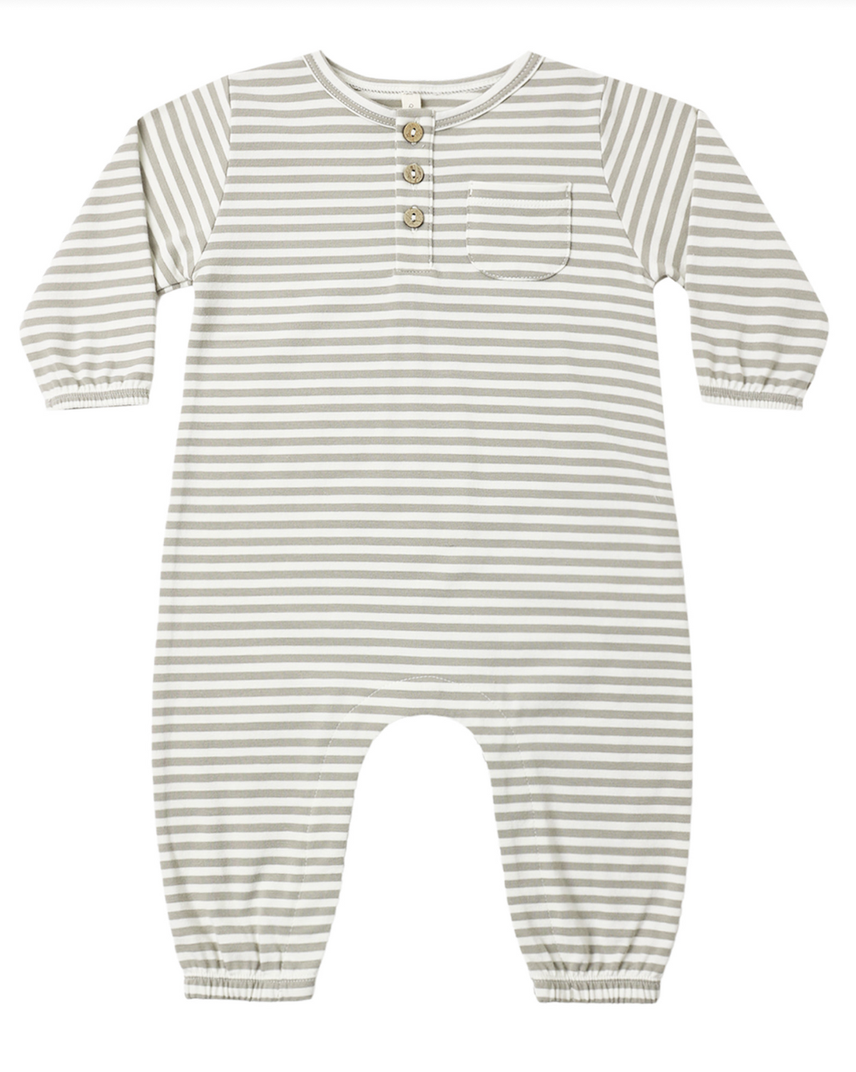 Long Sleeve Pocket Jumpsuit Laurel Stripe