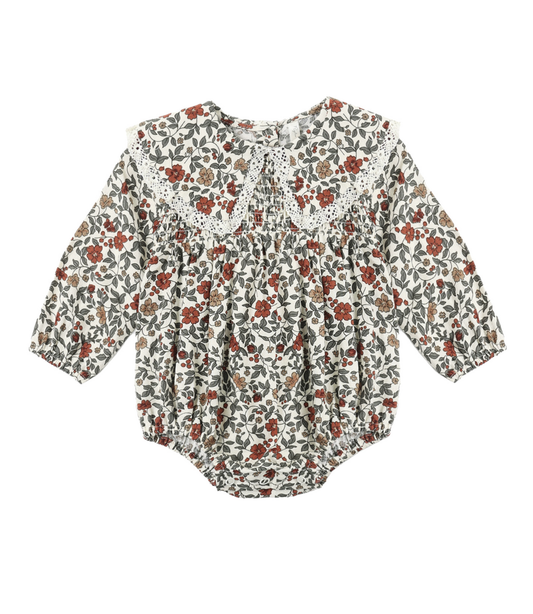 Fern Romper Holiday Floral