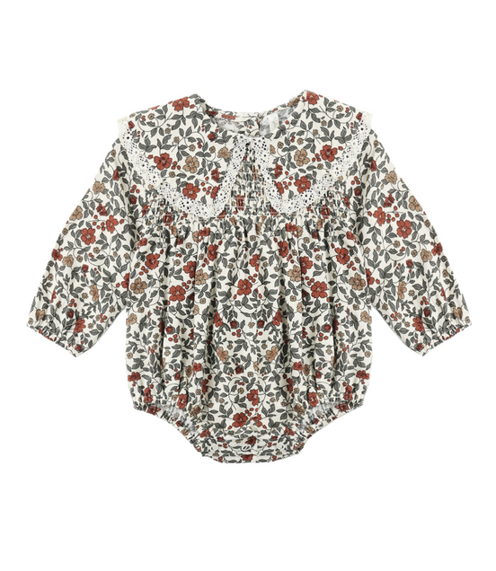 Fern Romper Holiday Floral