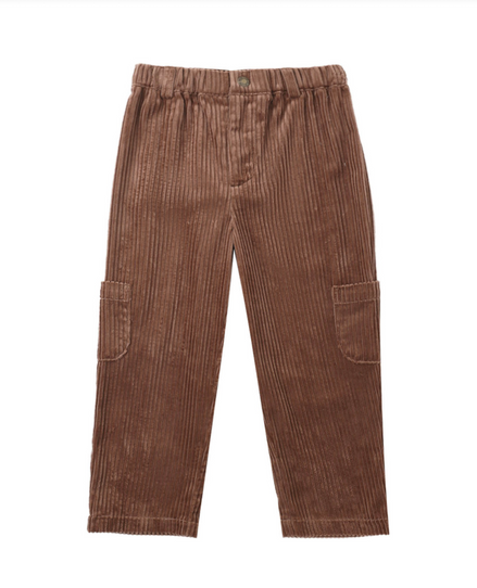 Relaxed Cargo Pant - Mulberry