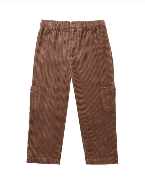 Relaxed Cargo Pant - Mulberry