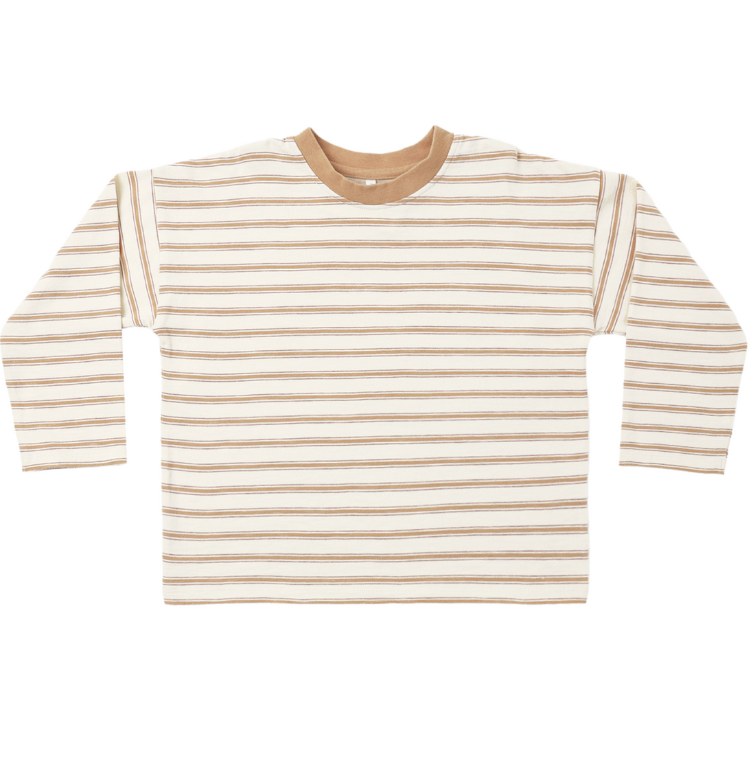 Camden Long Sleeve Tee Fawn Stripe