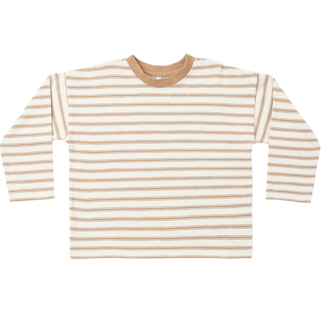 Camden Long Sleeve Tee Fawn Stripe