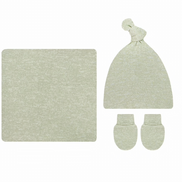 Collins Plush Knit Newborn Hat Bundle