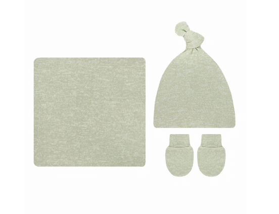 Collins Plush Knit Newborn Hat Bundle
