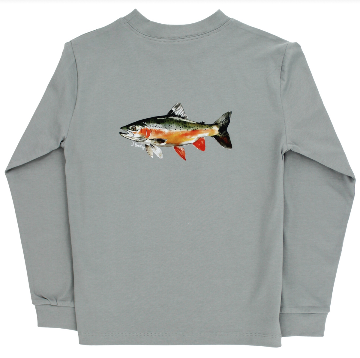 Longsleeve Logo Tee - Trout