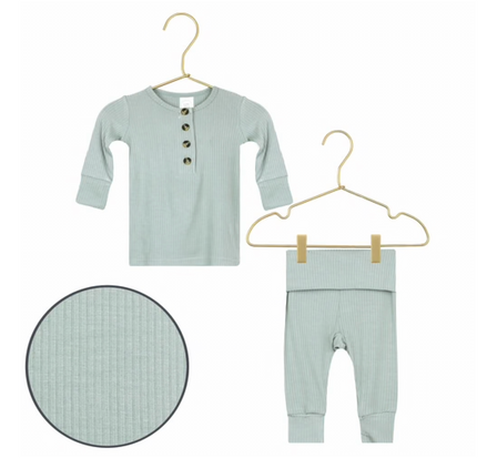 Bailey Ribbed Top + Bottoms