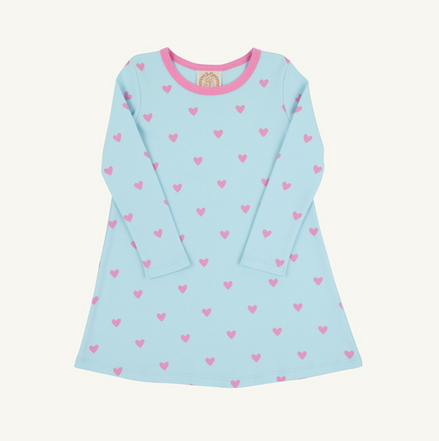 Long Sleeve Polly Play Dress - Heavy Weight