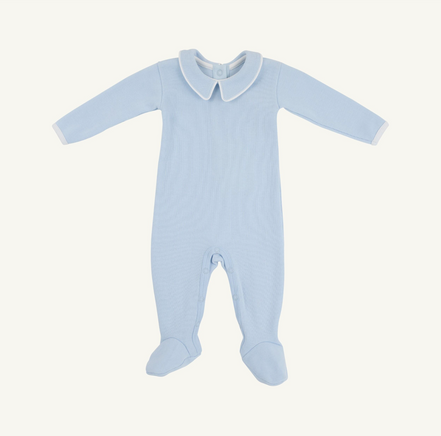 Rock Me Romper Ribbed - Buckhead Bue