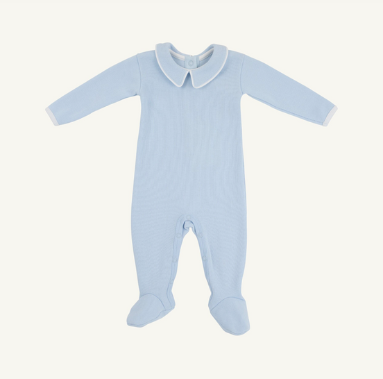 Rock Me Romper Ribbed - Buckhead Bue