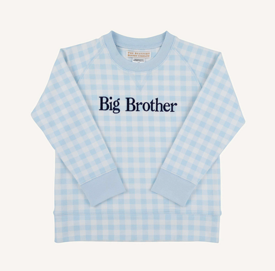 Cassidy Comfy Crewneck - Boys - French Terry - Big Brother