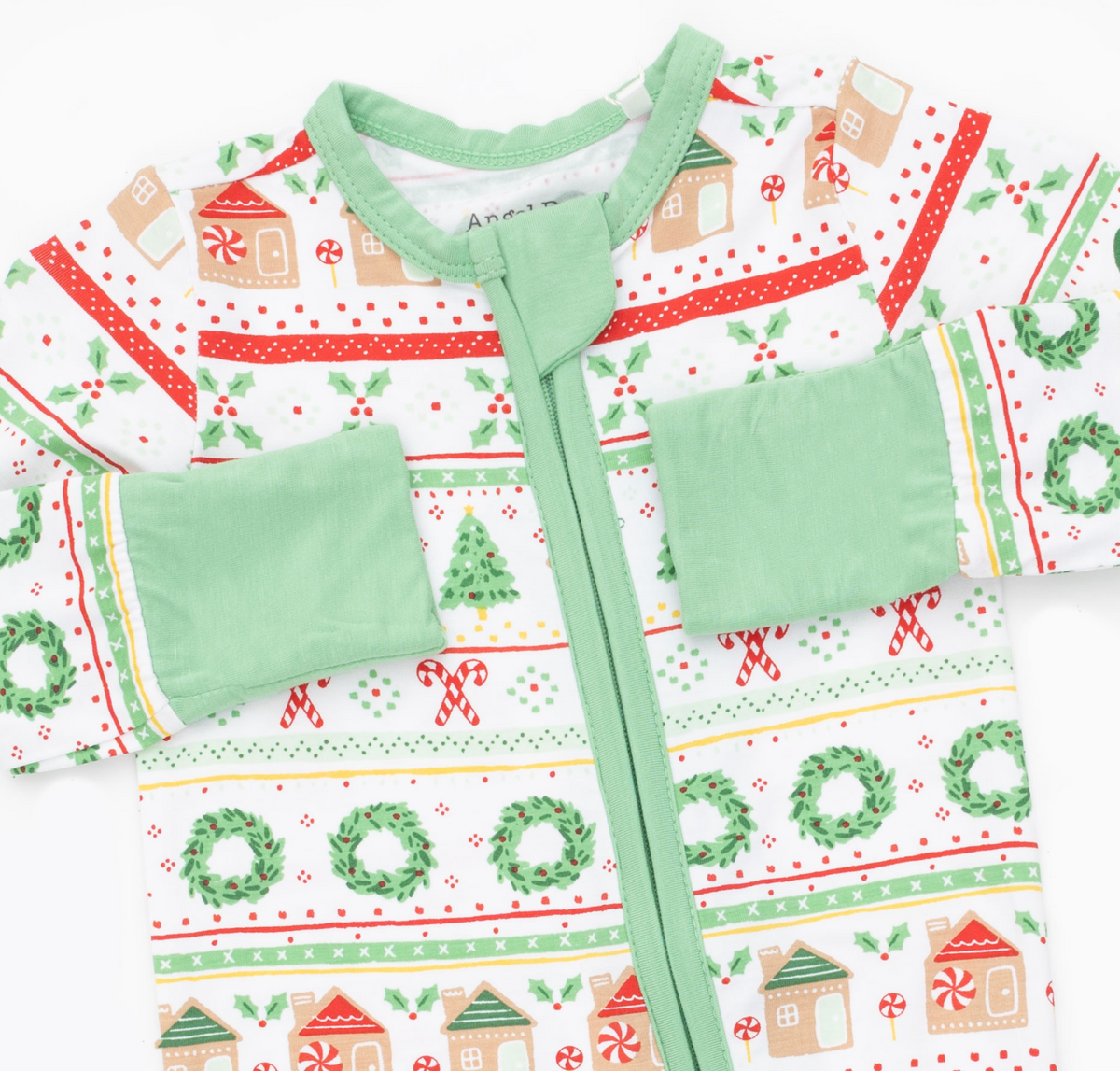 Gingerbread Fair Isle Uni - Convertible Romper