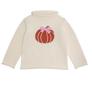 Pumpkin Roll Neck - White