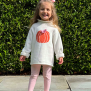 Pumpkin Roll Neck - White