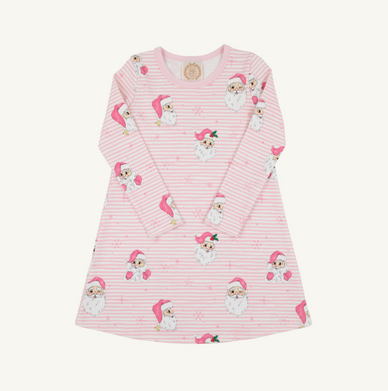 Long Sleeve Polly Play Dress - Heavy Weight