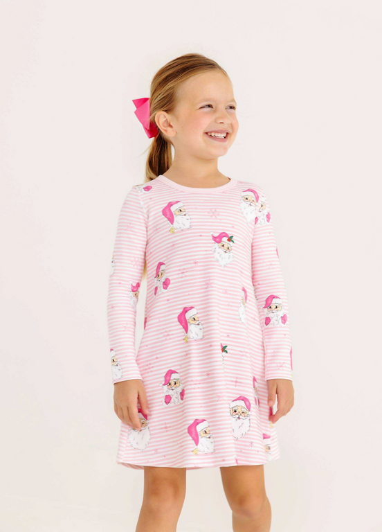 Long Sleeve Polly Play Dress - Heavy Weight