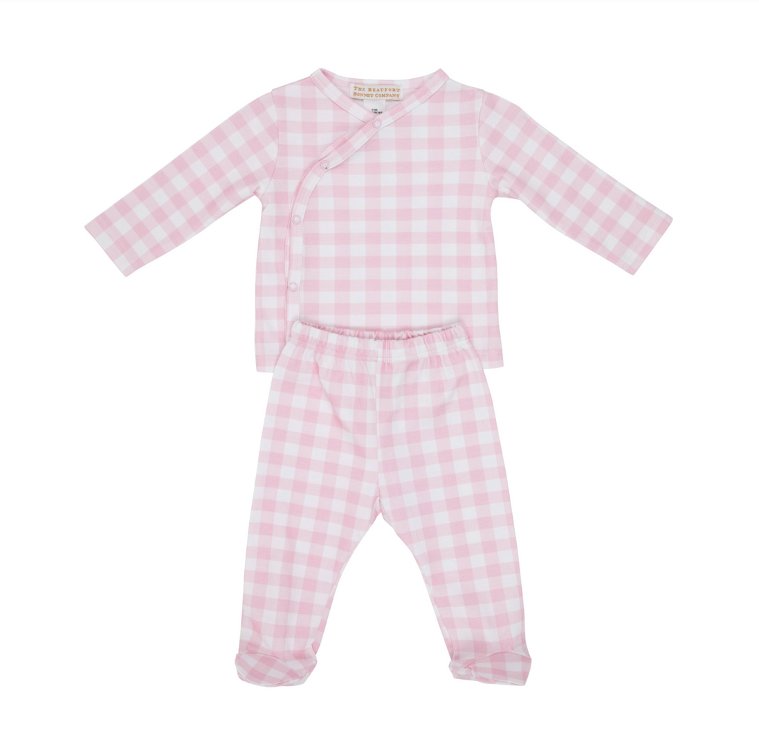 Cameron Cross-Front Set - Pink