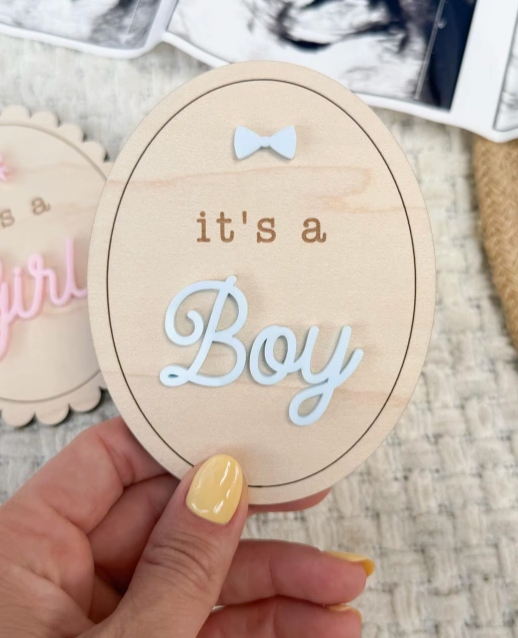 Wood Sign - "It's A.."