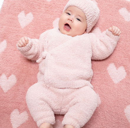 Chenille - Blush Kimono Take Me Home 3 Piece Set
