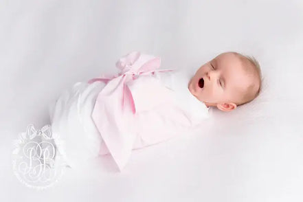 Bow Swaddle - Broadcloth