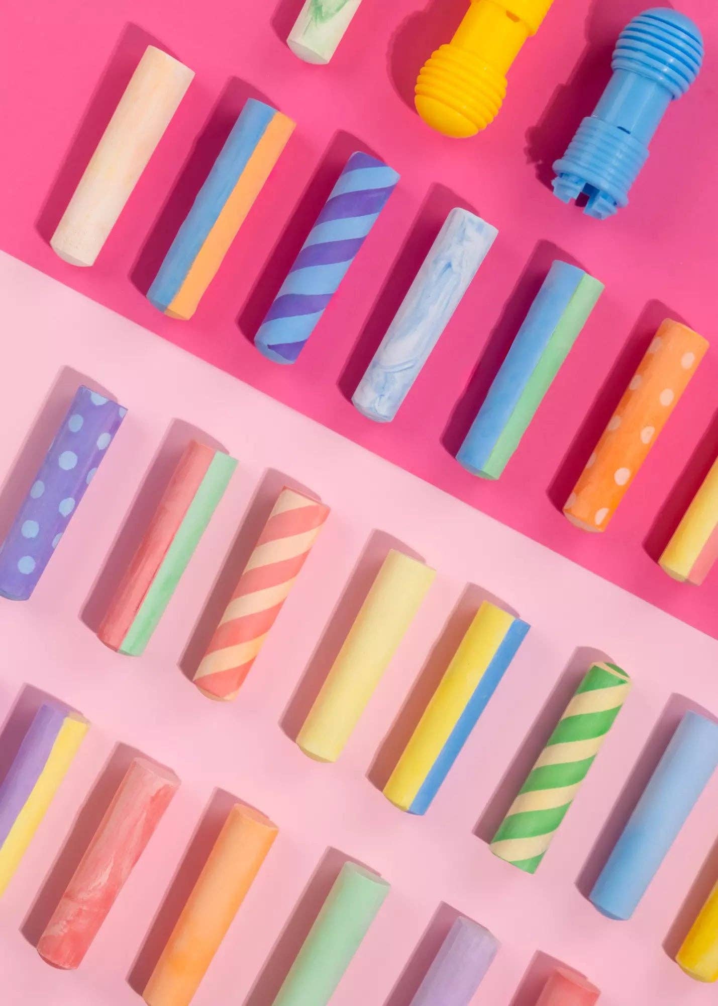 Jumbo Rainbow Sidewalk Chalk (24 colors)