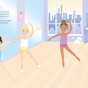 Sticker Dolly Dressing Ballerinas : Usborne