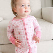 Convertible Bamboo Zip Romper | Primrose Plaid