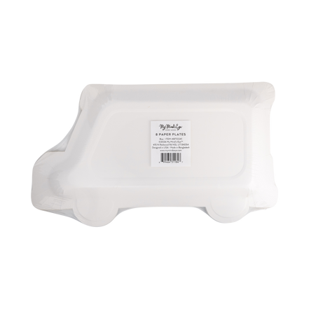 BTS1241 - School Bus Shaped Plate