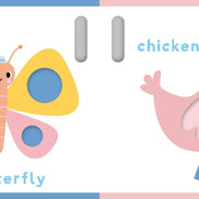 Touch & Feel Stroller Book - Animals by Little Genius Books