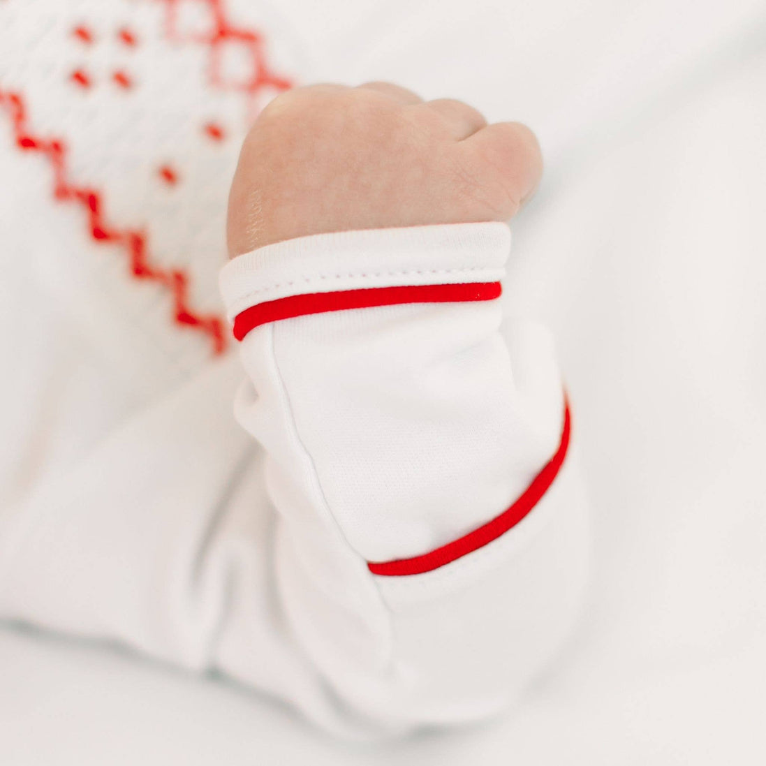 Henry Smocked Boy Footie