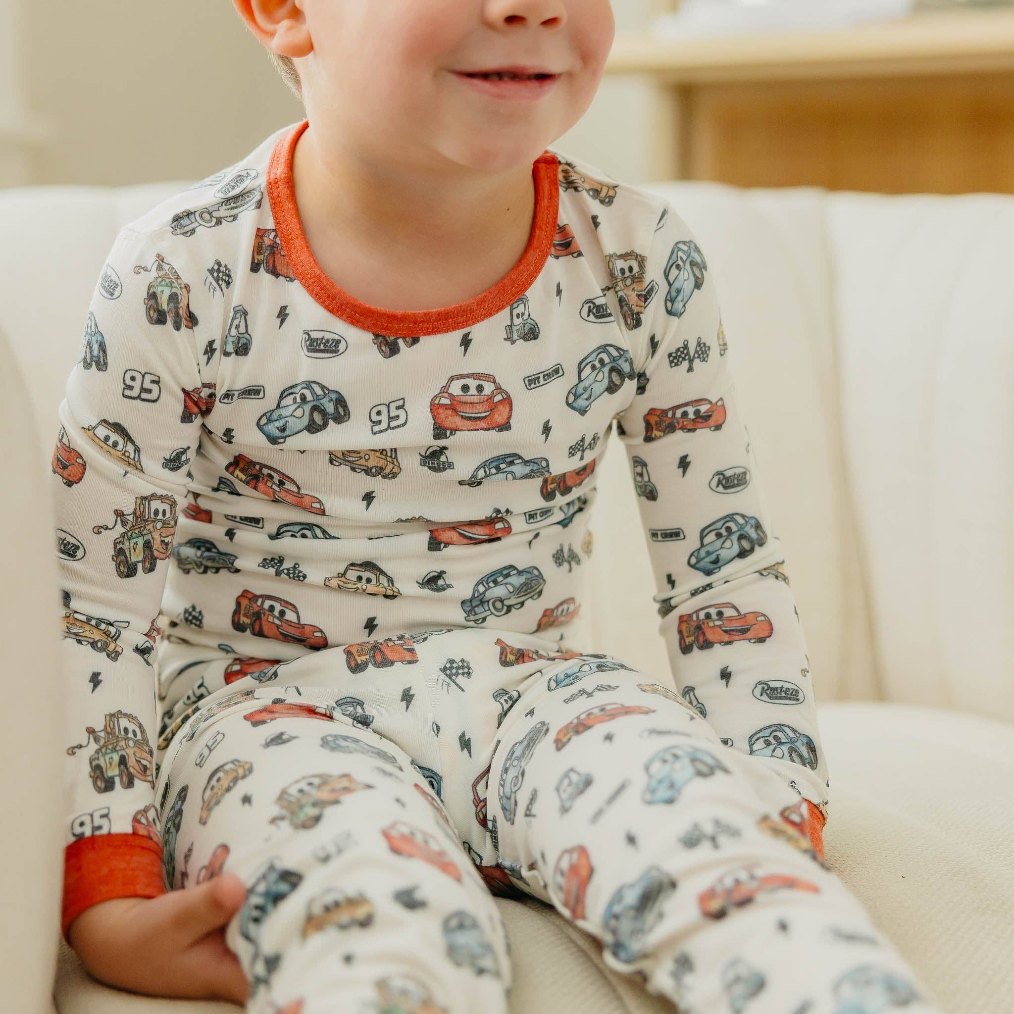 2pc Long Sleeve Pajama Set - Disney Pixar Cars