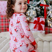 Christmas Bamboo Two-Piece Pajama Set | Jolly Ribbons