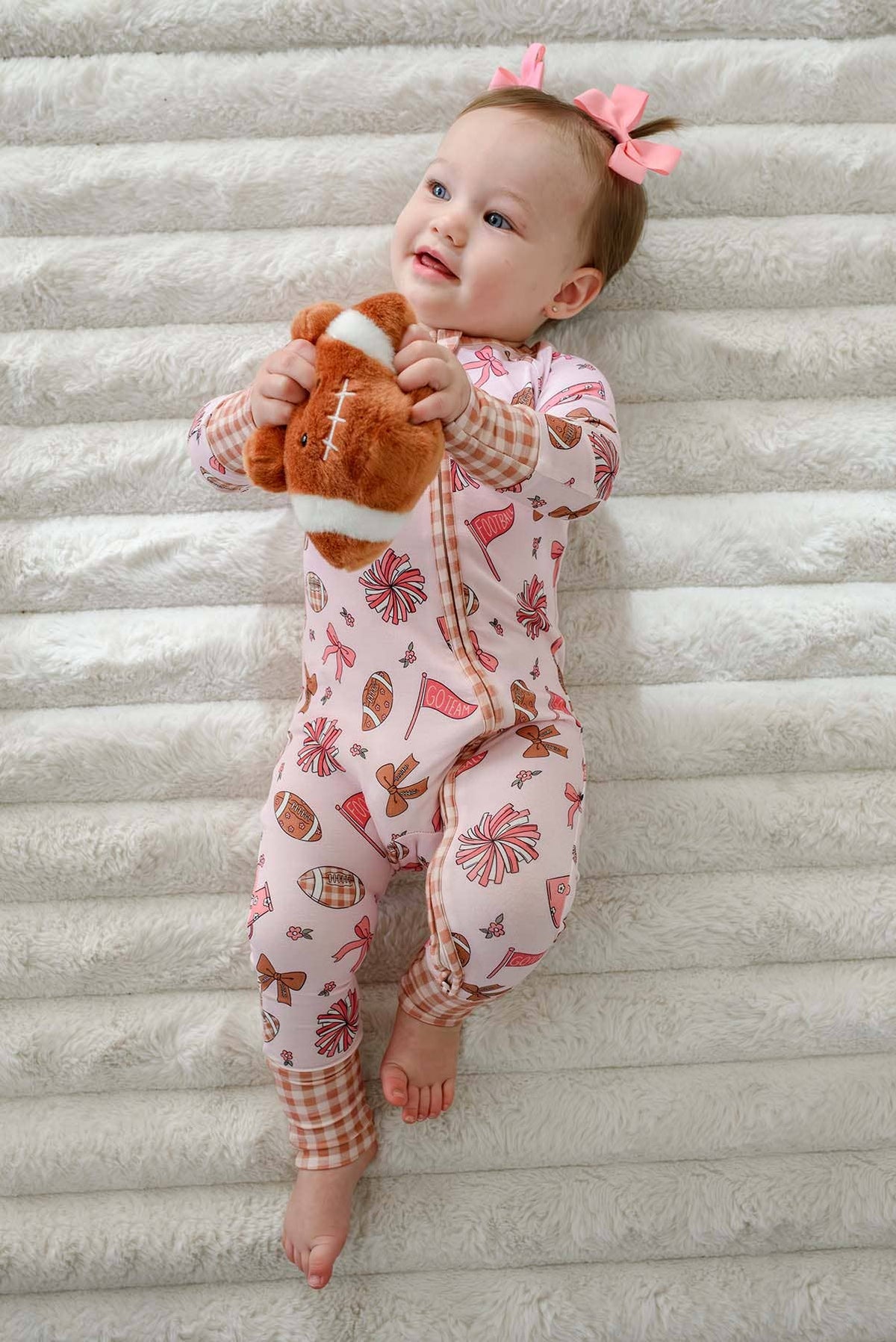 Convertible Bamboo Zipper Romper | Huddles & Cuddles Pink