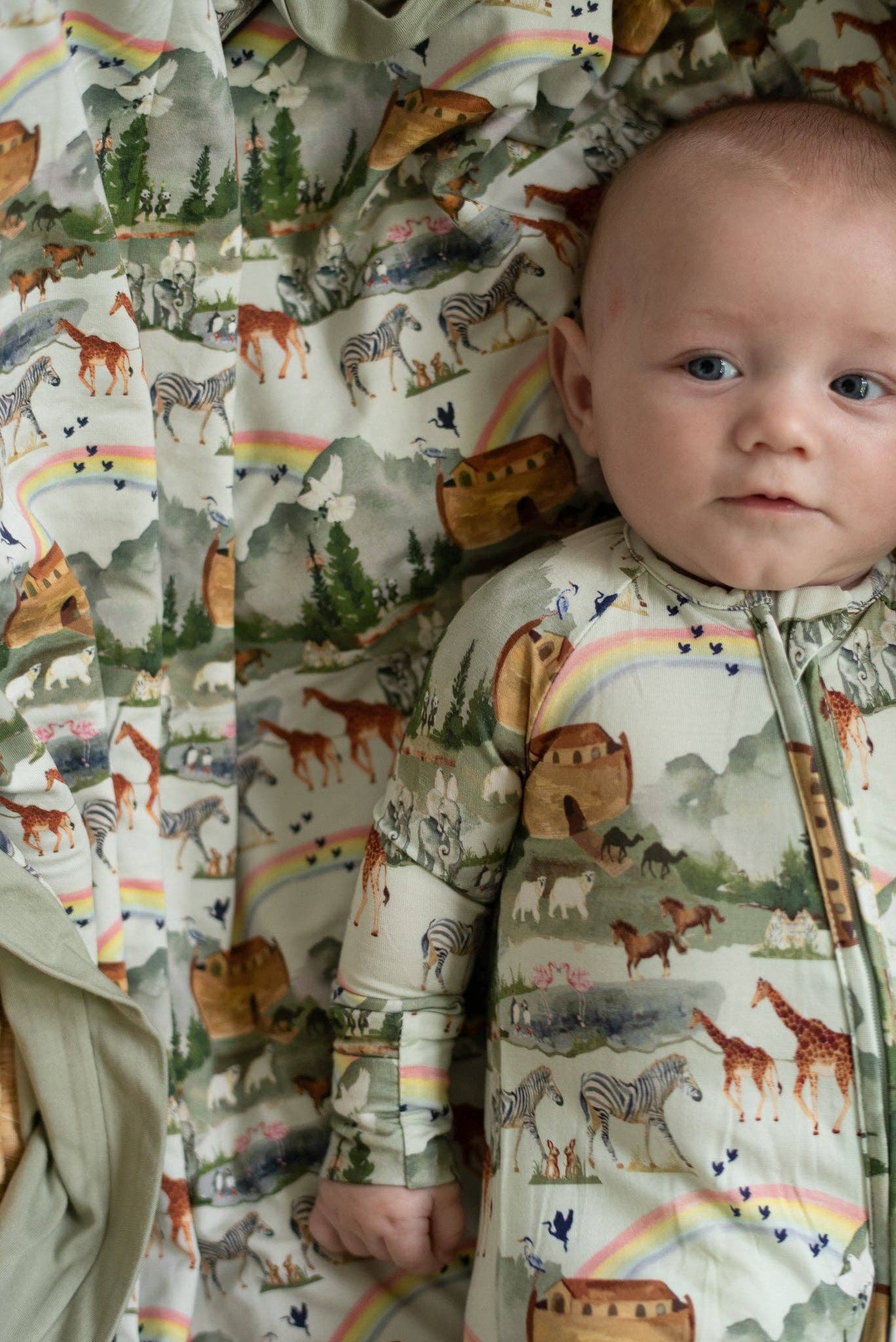 Noah's Ark Convertible Romper