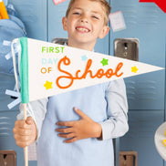 BTS1215 - First Day Felt Pennant