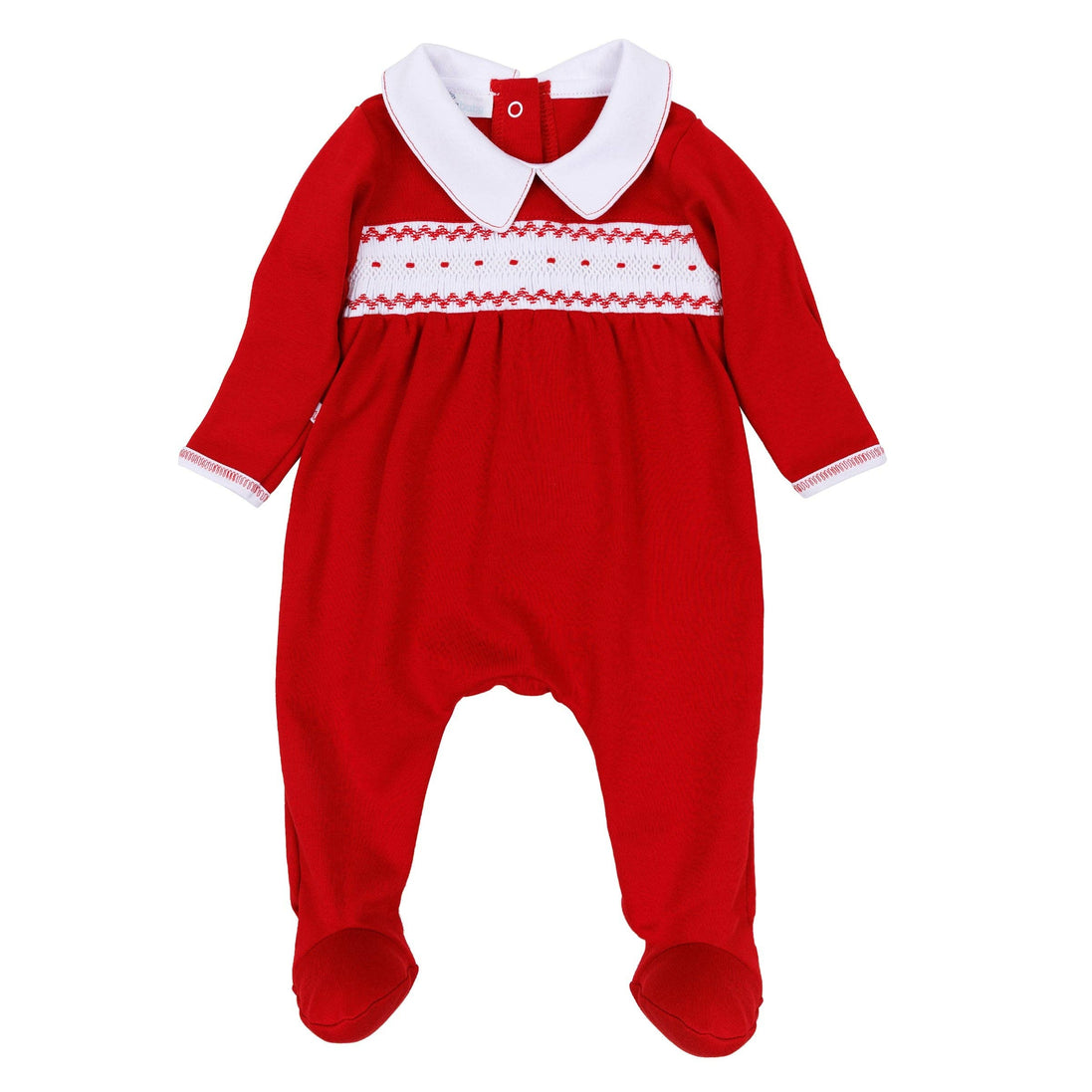 Miles Smocked Footie
