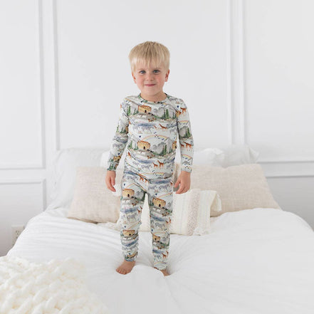 Noah's Ark Long Sleeve Pajamas