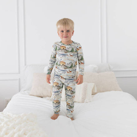 Noah's Ark Long Sleeve Pajamas