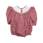 Candy Cane Smocked Bubble