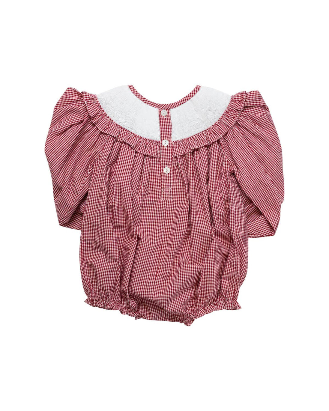 Candy Cane Smocked Bubble
